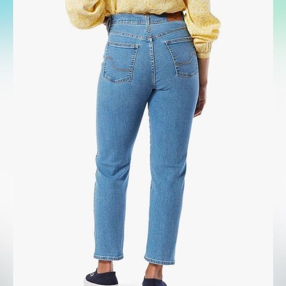 Signature by Levi Strauss Women Size 16 Heritage High Rise Straight Ankle Jean - Picture 12 of 12